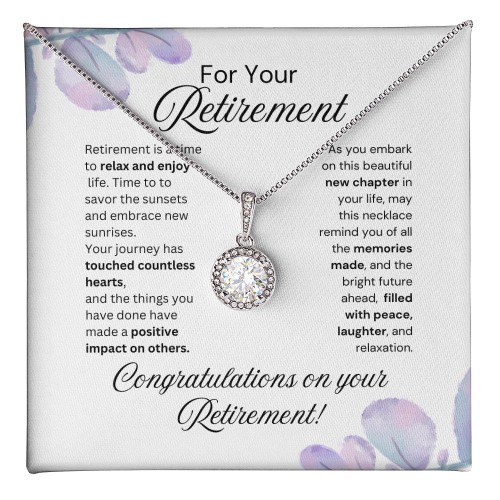 For Your Retirement Eternal Hope Necklace