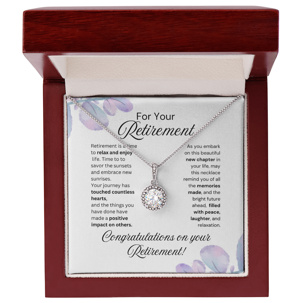For Your Retirement Eternal Hope Necklace
