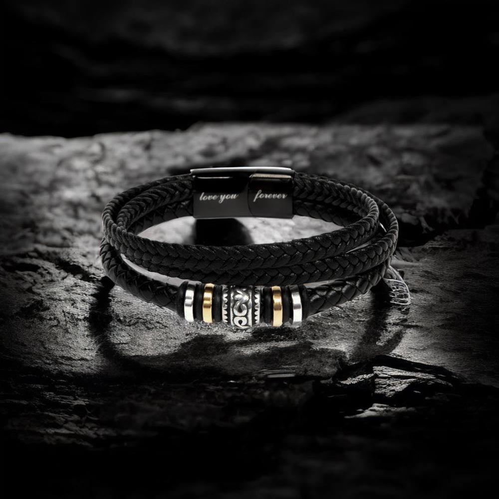 So Proud to have you for my Son Men's Bracelet