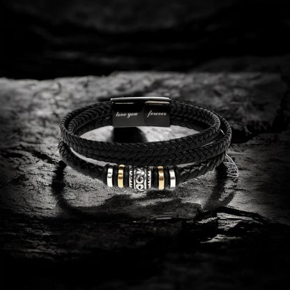 So Proud to have you for my Son Men's Bracelet